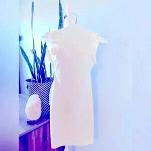 🔥Zara White Mini Dress Sleeveless Bridal